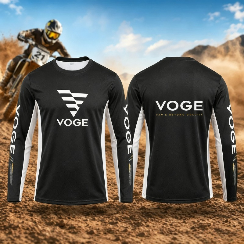 新作ユニセックスバイクライディング長袖Tシャツ VOGE 3 - Outdoor Adventure And Sports のレビューと価格