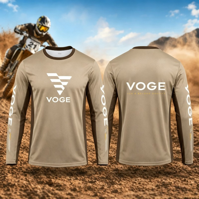 新作ユニセックスバイクライディング長袖Tシャツ VOGE 3 - Outdoor Adventure And Sports のレビューと価格