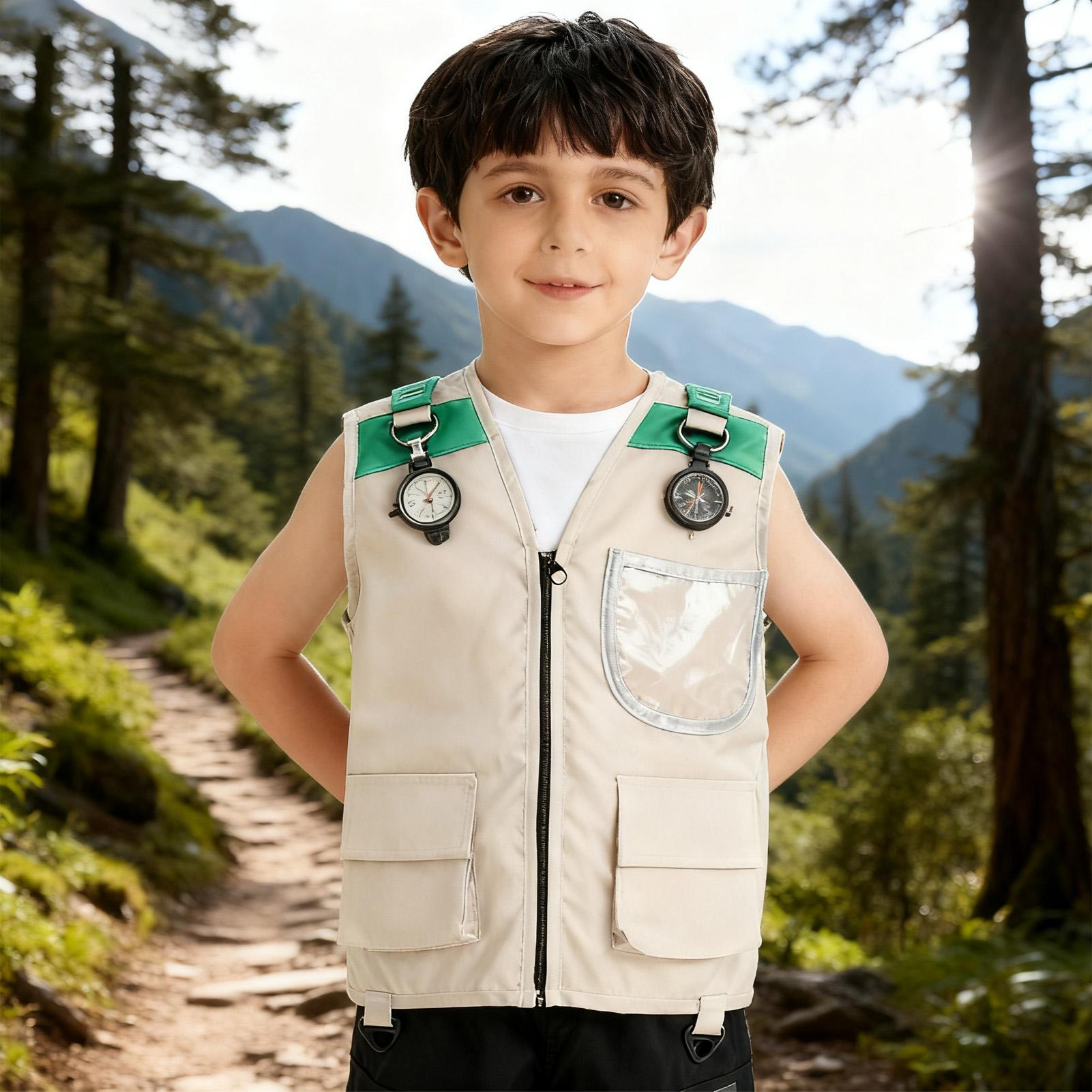 キッズエクスプローラーベストコスチューム サファリカーゴベス - Outdoor Adventure For Kids のレビューと価格