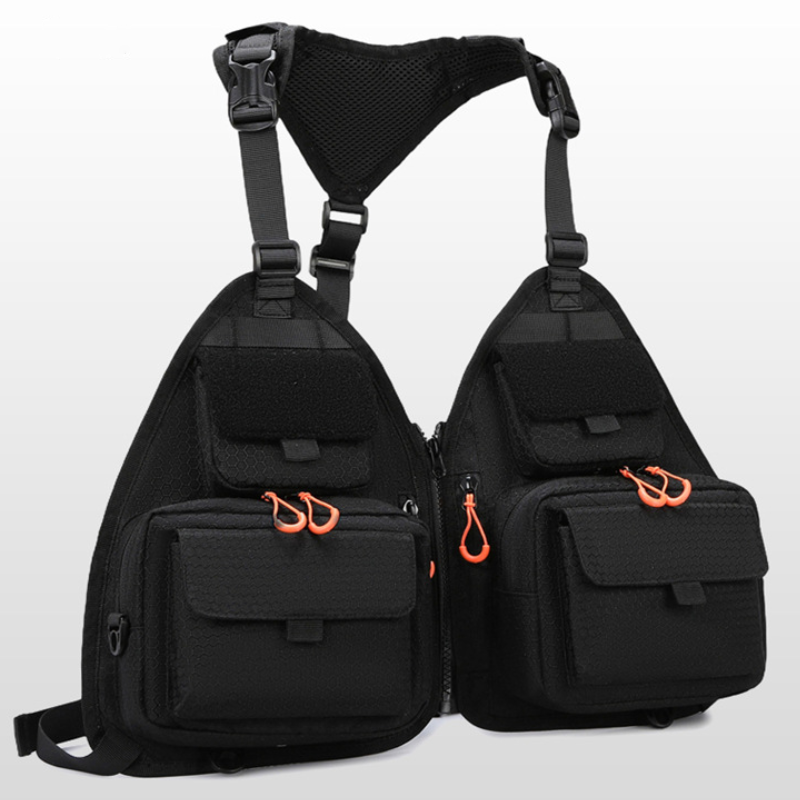 戦術的なキャンプ釣り用ベストパック、フライフィッシングチェス - Outdoor Adventure Vest のレビューと価格