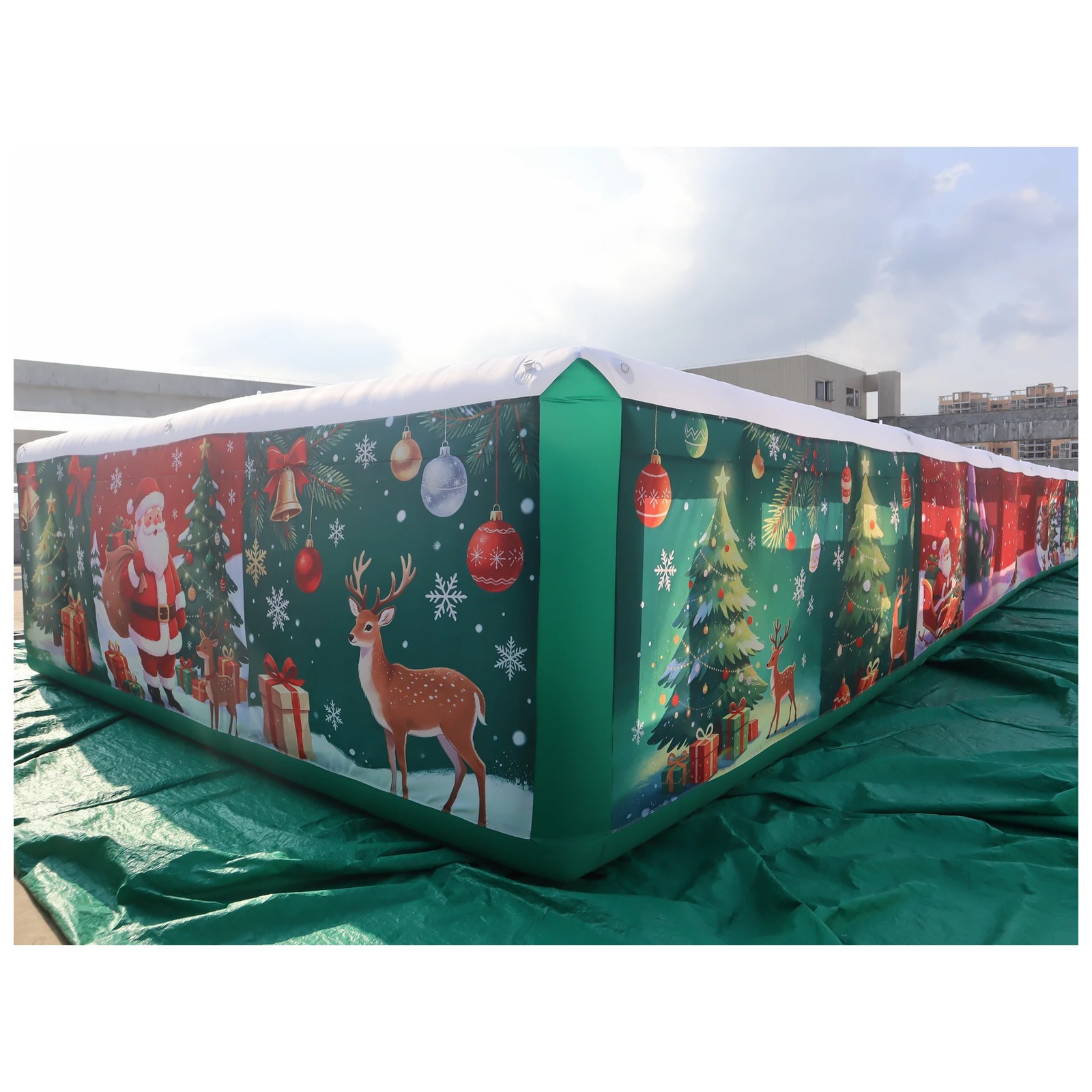 商業用大型インフレータブル迷路 6X20m 20X66ft  - Outdoor Adventure Rentals のレビューと価格